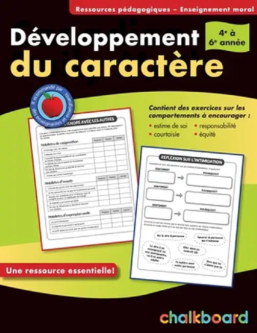 Developpement Du Caractere 4-6 by Demetra Turnbull