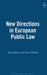 New Directions in European Public Law by Jack Beatson