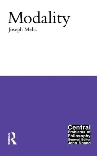 Modality by Joseph Melia