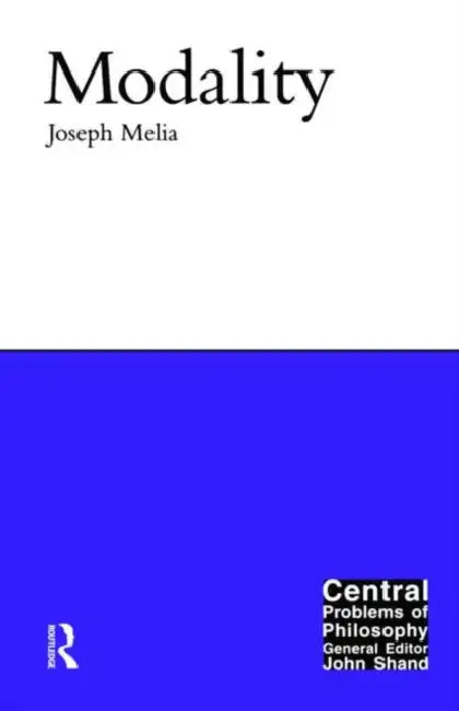 Modality by Joseph Melia