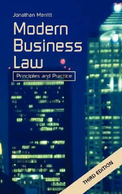 Modern Business Law by J. G. Merritt