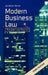 Modern Business Law by J. G. Merritt