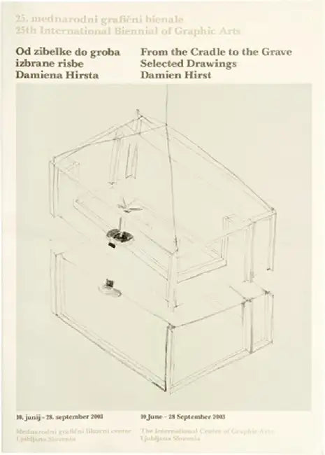 Damien Hirst: From the Cradle to the Grave, Selected Drawings by Galerija Tivoli