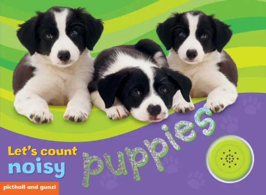 Let's Count Noisy - Puppies: Fun, Realistic Sound - Boost Counting Skills by Chez Picthall