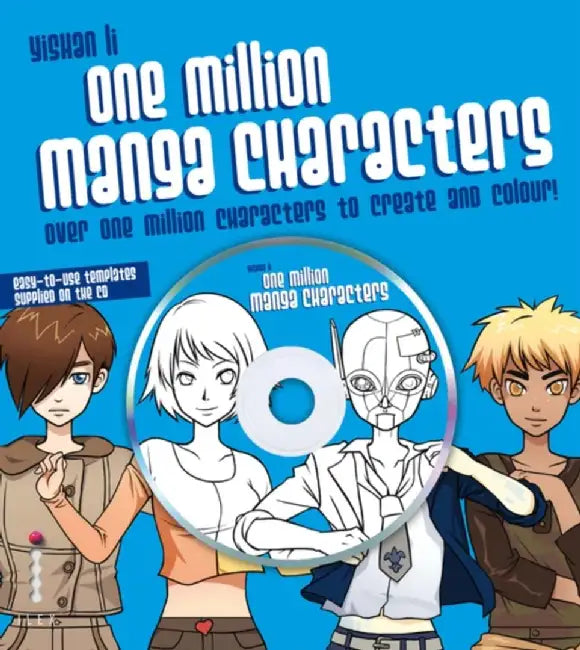 One Million Manga Characters by Yishan Li
