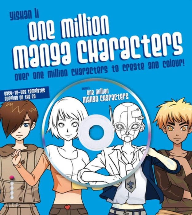 One Million Manga Characters by Yishan Li
