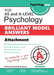 AQA Psychology BRILLIANT MODEL ANSWERS: Attachments: AS and A-level by Nicholas Savva