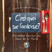 C'est quoi sur l'ardoise?: Recettes faciles du Sens de la Terre by Claire Tritschler