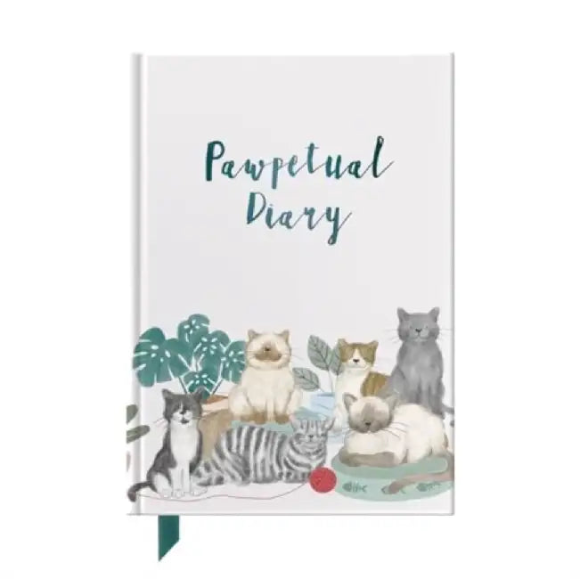 Perpetual Planner For Cat Lovers by Helen Stephens