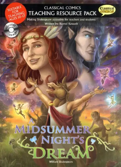Midsummer Nights Dream A-Teach Res Bk CD