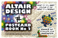 Altair Design Pattern Postcard by Ensor Holiday