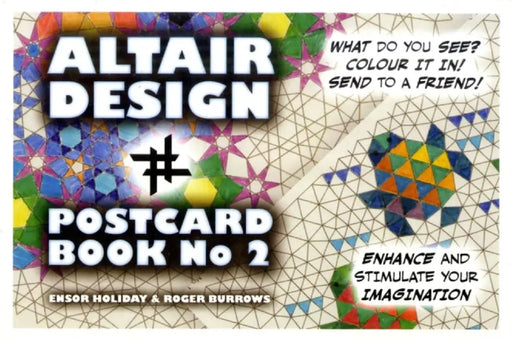Altair Design Pattern Postcard by Ensor Holiday