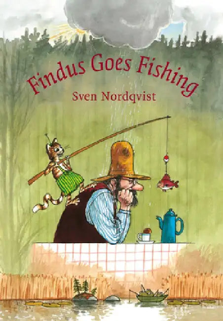 Findus Goes Fishing by Nordqvist Sven