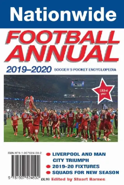 Nationwide Football Annual 2019-2020 by Stuart Barnes