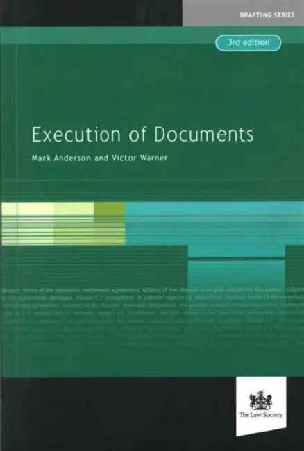 Execution of Documents by Nina Rose Fischer