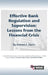 Effective Bank Regulation: Lessons from the Financial Crisis by Steven I. Davis