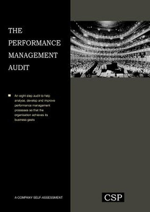 Performance Management Audit by Michael Armstrong