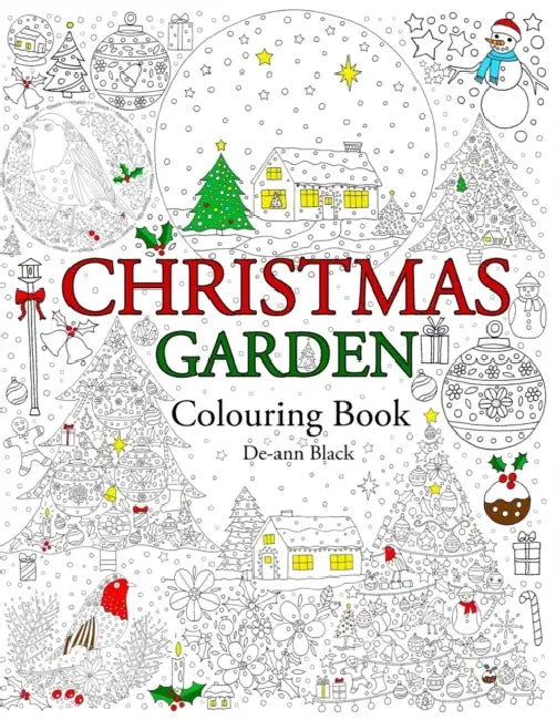 Christmas Garden: Colouring Book by de-Ann Black