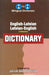 English-Latvian & Latvian-English One-to-One Dictionary by J. Baranovska