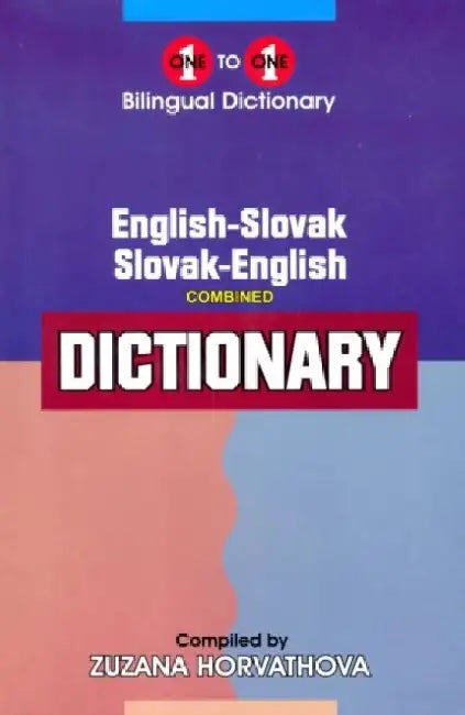 English-Slovak & Slovak-English One-to-One Dictionary