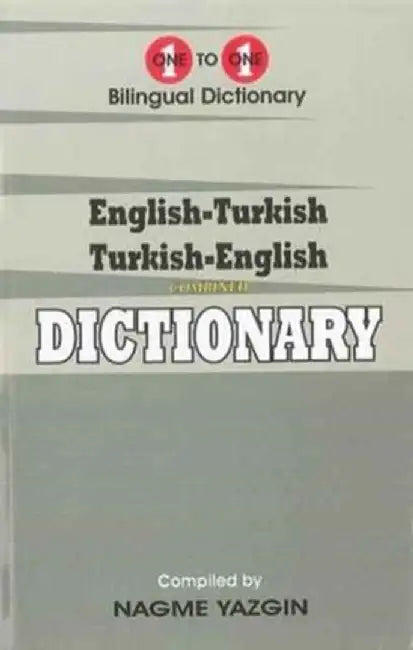 English-Turkish & Turkish-English One-to-One Dictionary (Exam-Suitable)