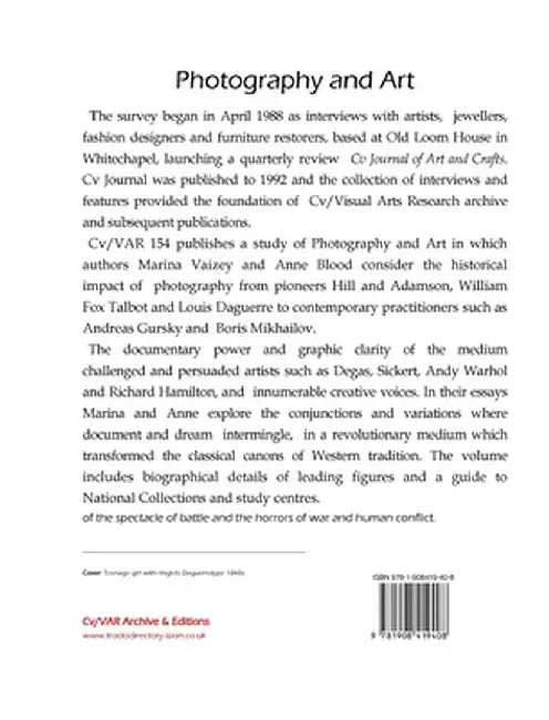 Photography and Art: Documents and Dreams by Marina Vaizey