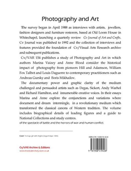 Photography and Art: Documents and Dreams by Marina Vaizey