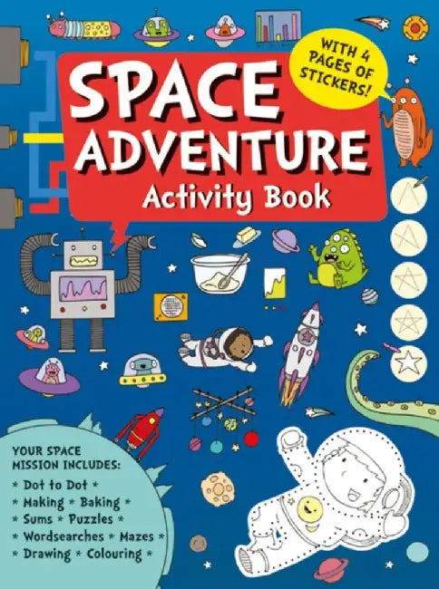 Space Adventure Activity Book by Jen Smith
