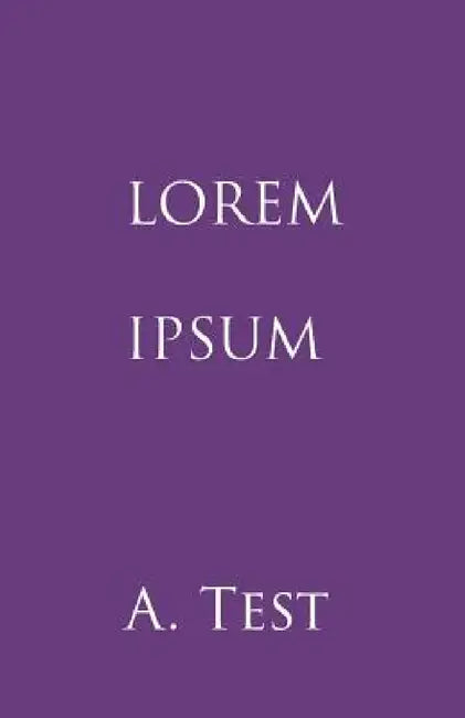 Lorem Ipsum by Alex Test
