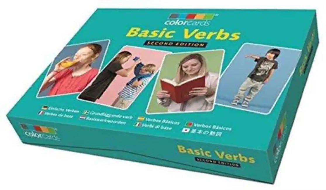 Basic Verbs: Colorcards by Speechmark