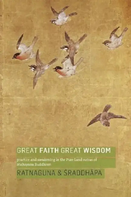 Great Faith, Great Wisdom: Practice and Awakening in the Pure Land Sutras of Mahayana Buddhism by Ratnaguna