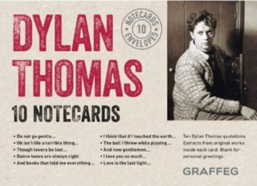 Dylan Thomas Notecards (Complete Set): 10 Cards and Envelopes by Dylan Thomas