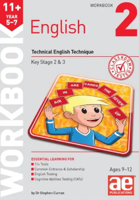11+ English Year 5-7 Workbook 2 by Dr Stephen C Curran