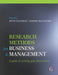 Research Methods for Business and Management: a guide to writing your dissertation by Professor Kevin D (former Head of Business Management, School of Languages and Management, Heriot-Watt University) O'Gorman