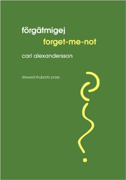 Forgatmigej // Forget-me-not by Carl Alexandersson