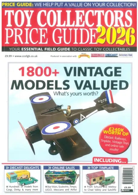 Toy Collectors Price Guide 2026 by Warners Group Publications