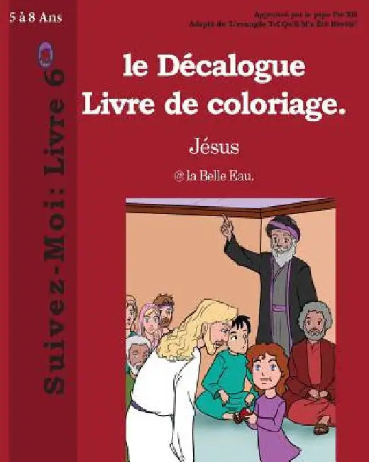 Le Décalogue Livre de coloriage. by Books, Lamb