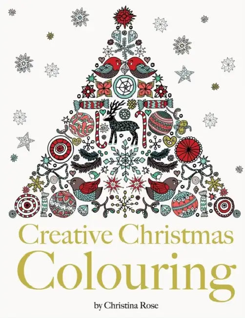 Creative Christmas Colouring by Christina Rose