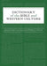 Dictionary of the Bible and Western Culture by Mary Ann Beavis, Michael J. Gilmour