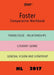 Foster Comparative Workbook HL17 by Amy Farrell