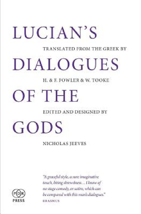 Lucian's Dialogues of the Gods by Nicholas Jeeves, Nicholas Jeeves, Lucian of Samosata