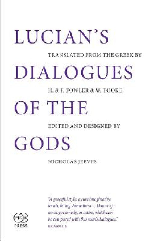 Lucian's Dialogues of the Gods by Nicholas Jeeves, Nicholas Jeeves, Lucian of Samosata
