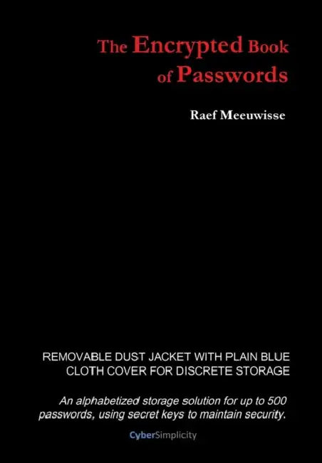 The Encrypted Book of Passwords by Raef Meeuwisse
