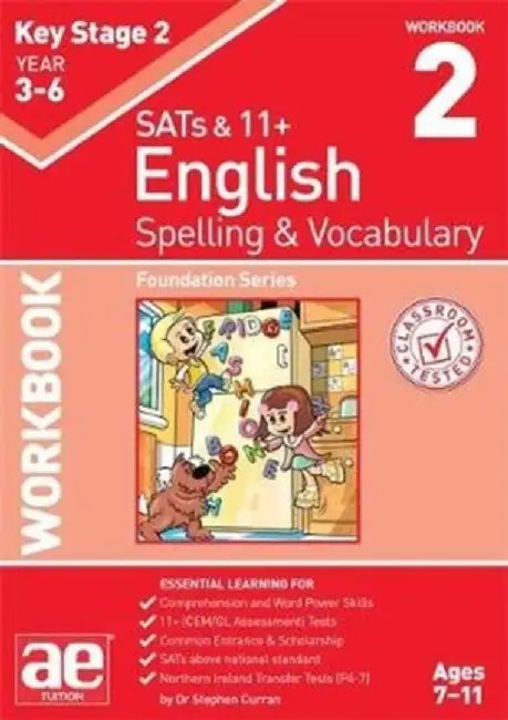 KS2 Spelling & Vocabulary Workbook 2 by Warren J Vokes