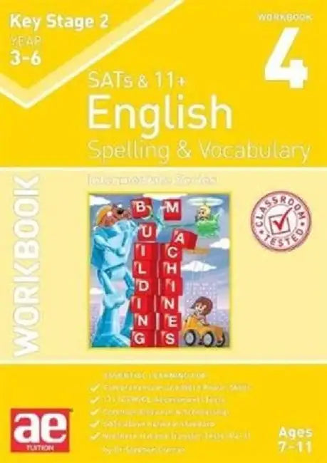 KS2 Spelling & Vocabulary Workbook 4 by Dr Stephen C Curran