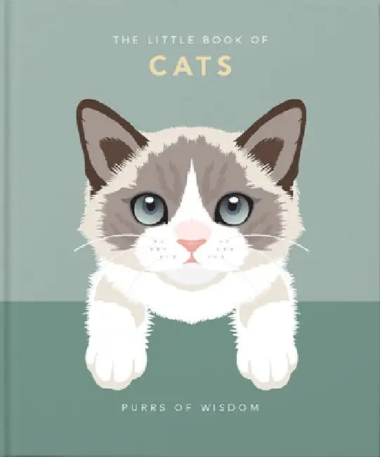The Little Book of Cats: Purrs of Wisdom by Hippo! Orange