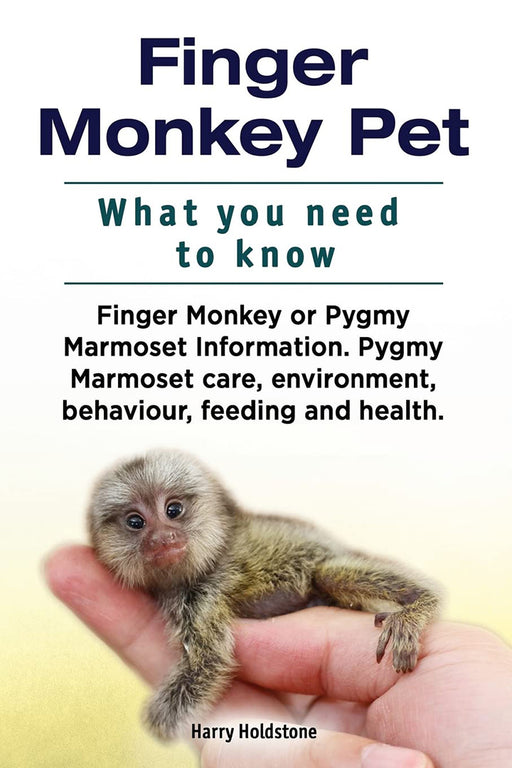 Finger Monkey Pet. What You Need to Know. Finger Monkey or Pygmy Marmoset Information. Pygmy Marmos by Holdstone, Harry