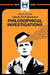 An Analysis of Ludwig Wittgenstein's Philosophical Investigations by O’Sullivan Michael