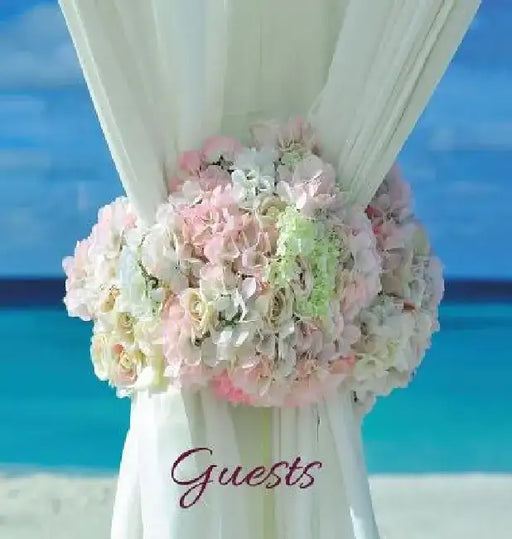 Wedding Guest Book (HARDCOVER), Ideal for Beach Ceremonies, Special Events & Functions, Commemorations, Anniversaries, Parties: BLANK Pages - no lines by Angelis Publications