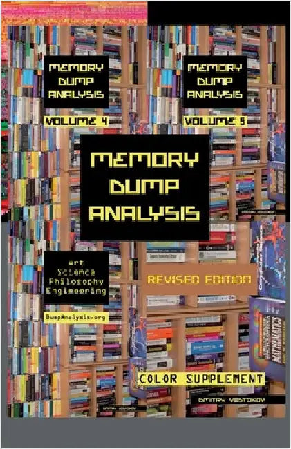 Memory Dump Analysis Anthology: Color Supplement for Volumes 4-5, Revised Edition by Vostokov, Dmitry